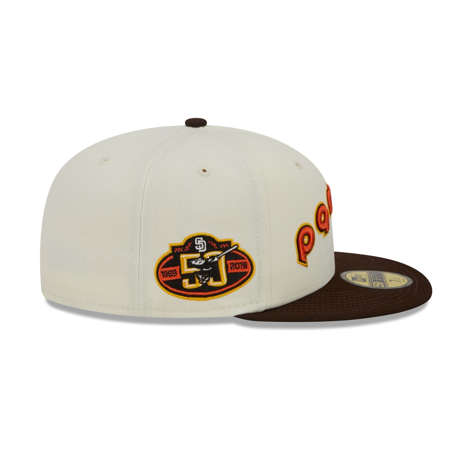 San Diego Padres Retro Jersey Script 59FIFTY Fitted Hat sold by New Era product image thumbnail 4