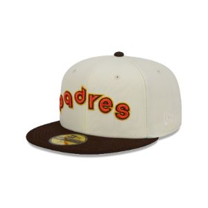 San Diego Padres Retro Jersey Script 59FIFTY Fitted Hat sold by New Era