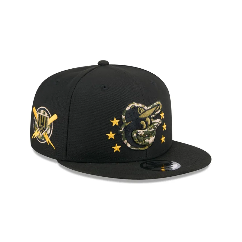 Baltimore Orioles Armed Forces Day 2024 9FIFTY Snapback Hat sold by New Era
