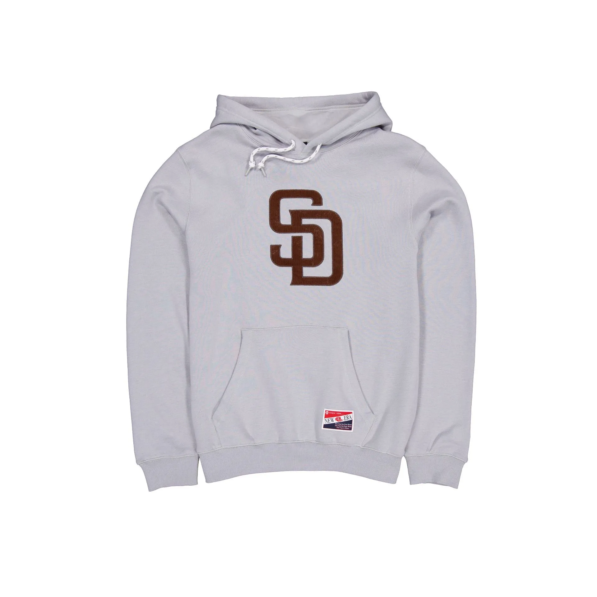 San Diego Padres Throwback Gray Hoodie sold by New Era