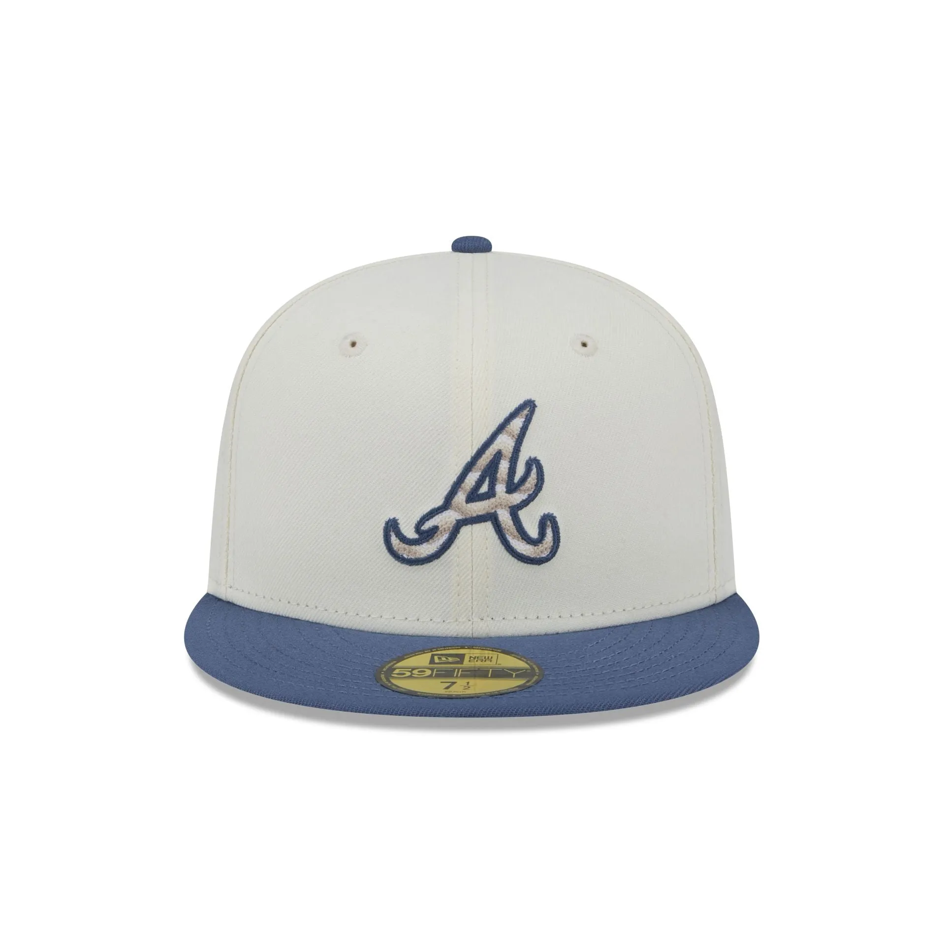 Atlanta Braves Wavy Chainstitch 59FIFTY Fitted Hat sold by New Era product image thumbnail 2