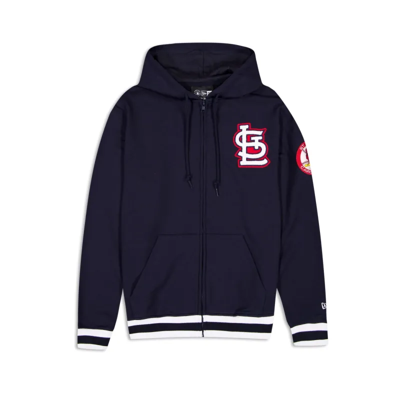 St. Louis Cardinals Coop Logo Select Full-Zip Hoodie sold by New Era