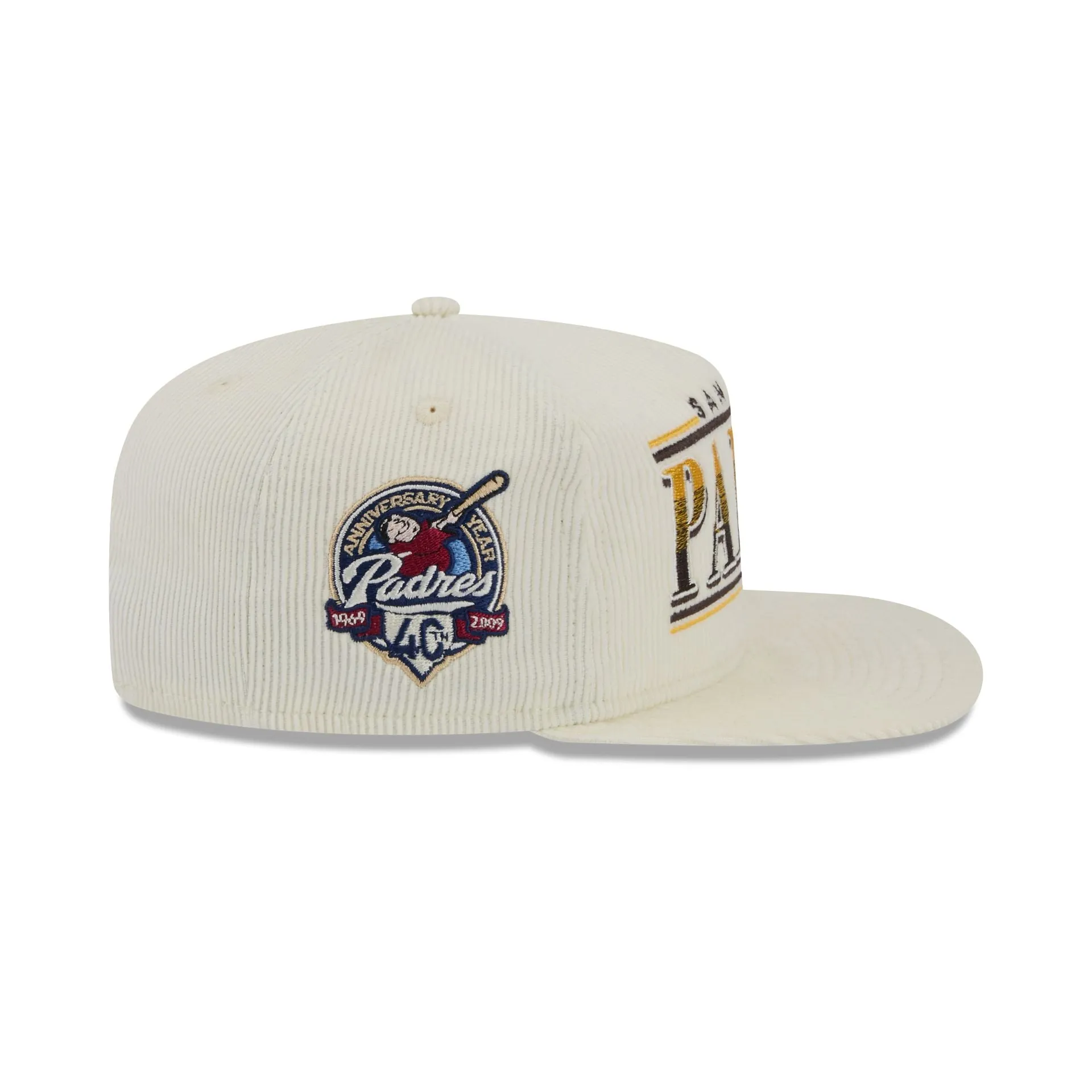 San Diego Padres Throwback Corduroy Golfer Hat sold by New Era product image thumbnail 4