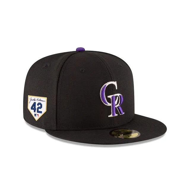 Colorado Rockies Jackie Robinson Day 2024 59FIFTY Fitted Hat sold by New Era