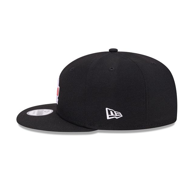 Los Angeles Dodgers Color Pack Black 9FIFTY Snapback Hat sold by New Era product image thumbnail 5