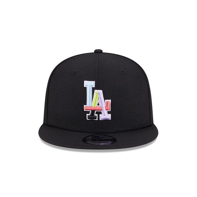 Los Angeles Dodgers Color Pack Black 9FIFTY Snapback Hat sold by New Era product image thumbnail 2