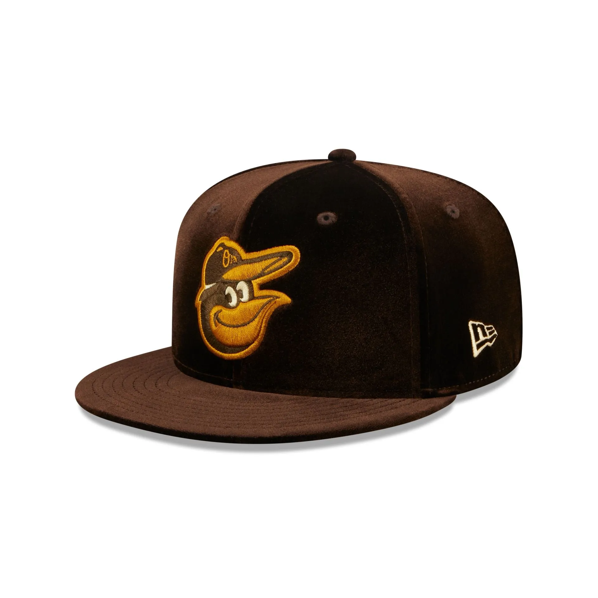 Baltimore Orioles Vintage Velvet 59FIFTY Fitted Hat sold by New Era