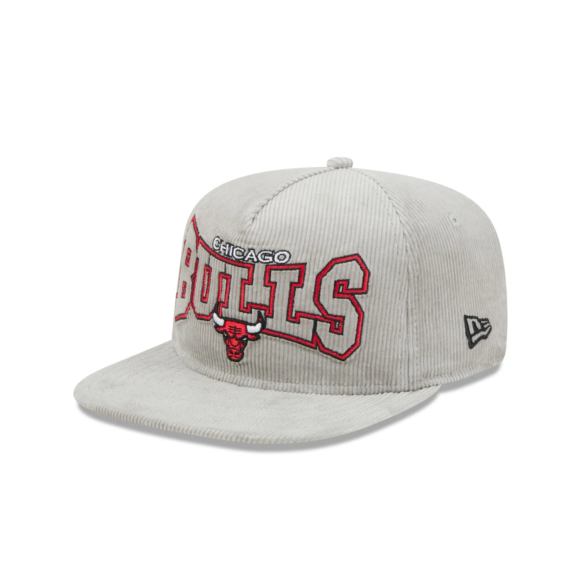 Chicago Bulls Gray Cord Golfer Hat sold by New Era