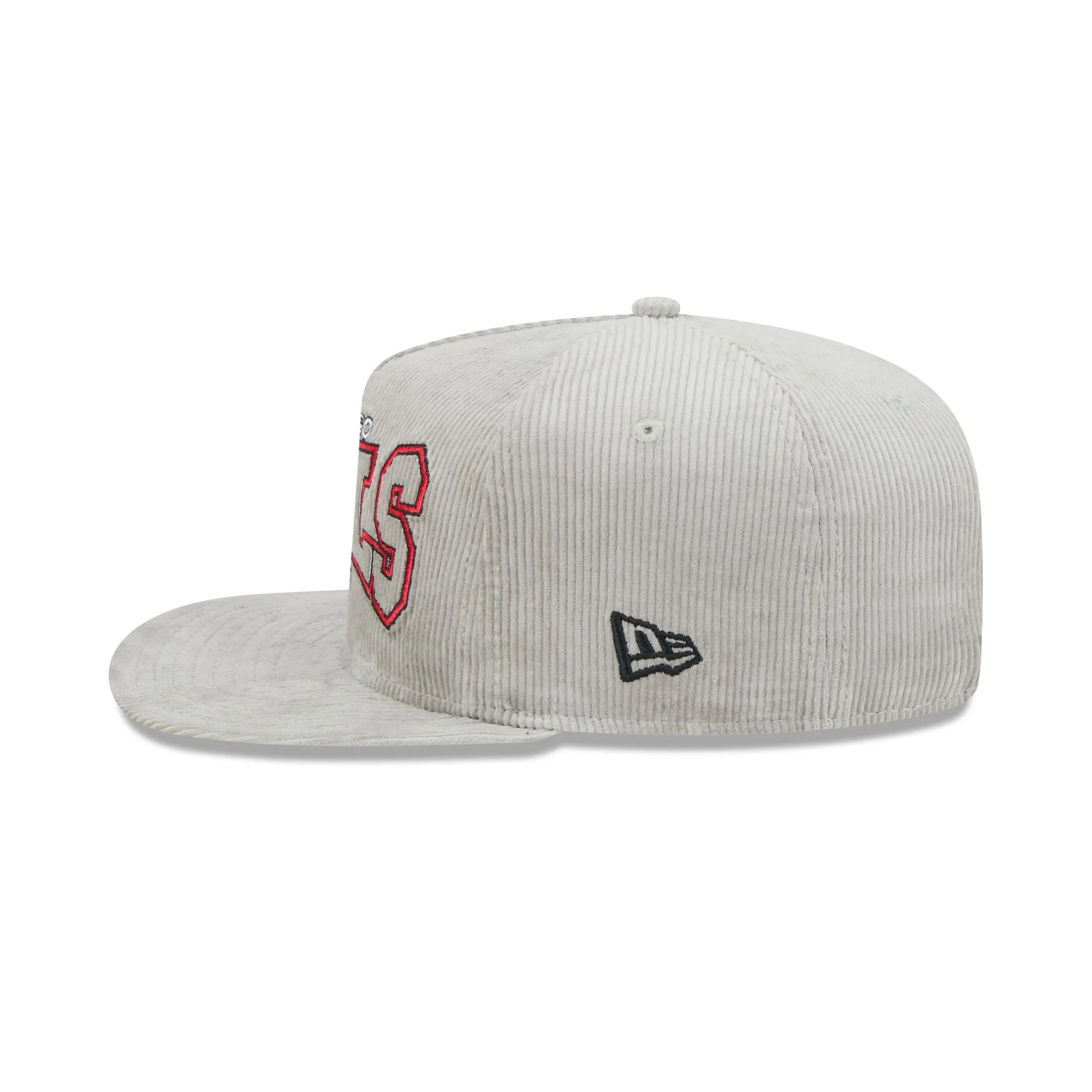 Chicago Bulls Gray Cord Golfer Hat sold by New Era product image thumbnail 4