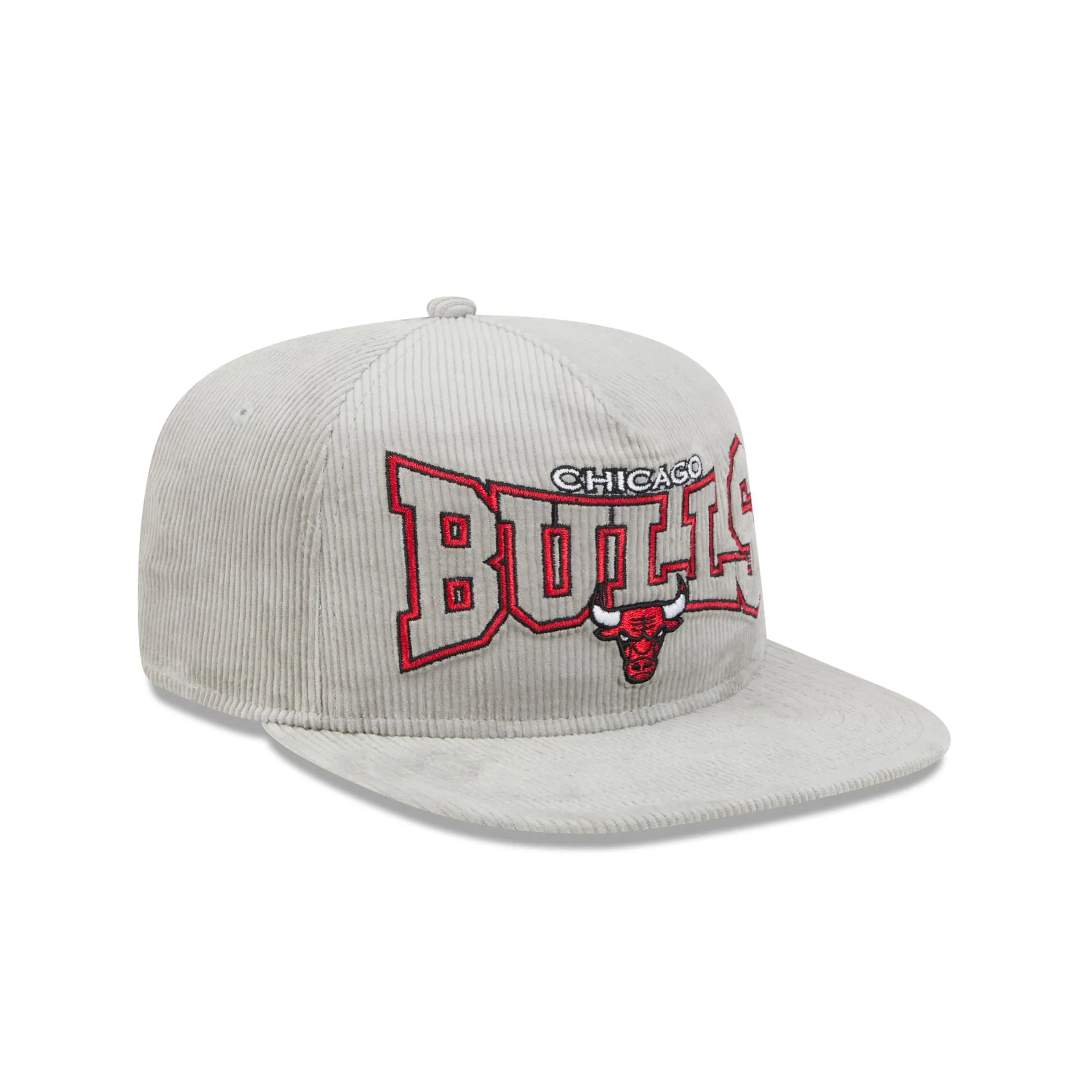 Chicago Bulls Gray Cord Golfer Hat sold by New Era product image thumbnail 3