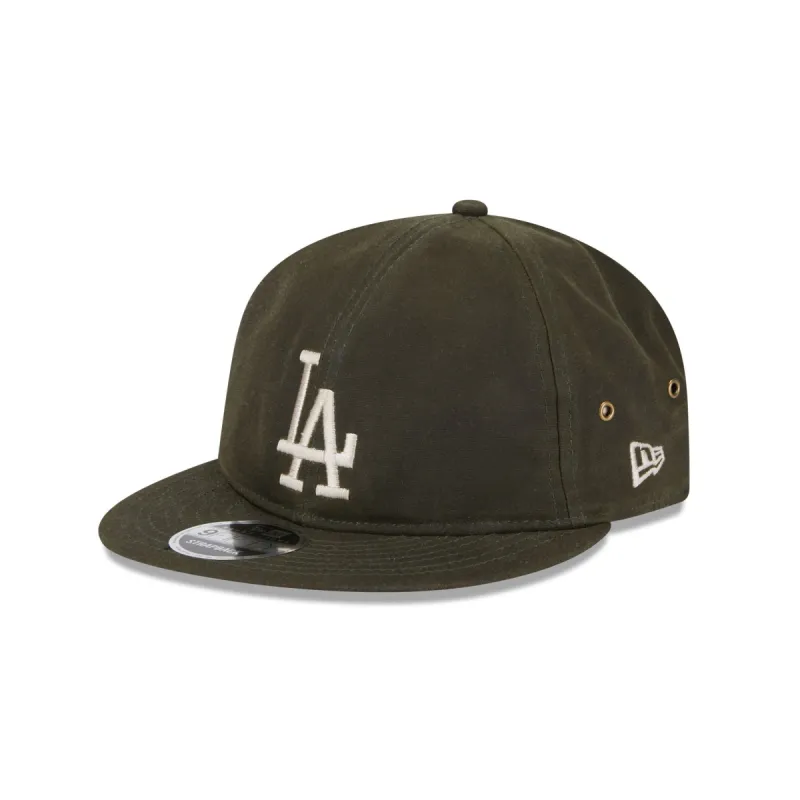 Los Angeles Dodgers Rifle Green Retro Crown 9FIFTY Adjustable Hat sold by New Era