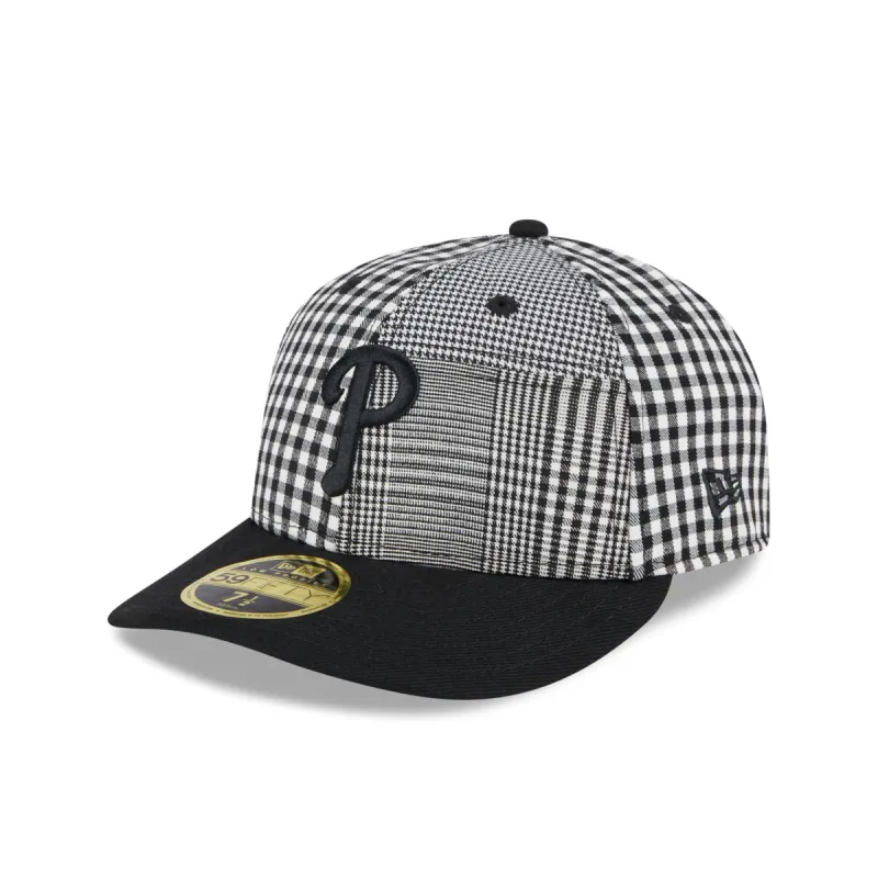 Philadelphia Phillies Patch Plaid Low Profile 59FIFTY Fitted Hat sold by New Era