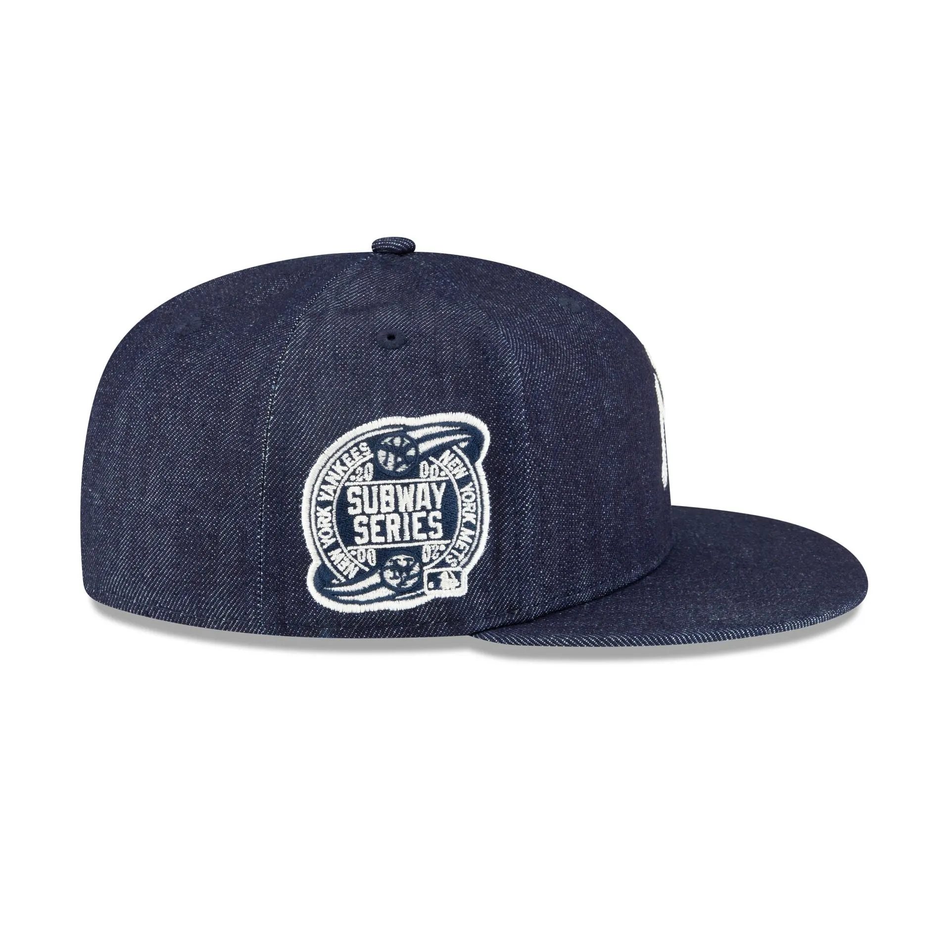 NEWERA × NYY 59FIFTY Denim BB Cap NEW ERA 59 Fifty Cap New York Yankees Washed Denim × White