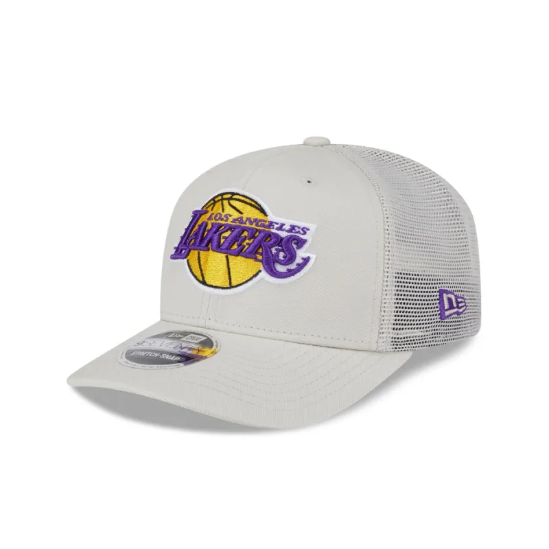 Los Angeles Lakers Canvas 9SEVENTY Trucker Hat sold by New Era
