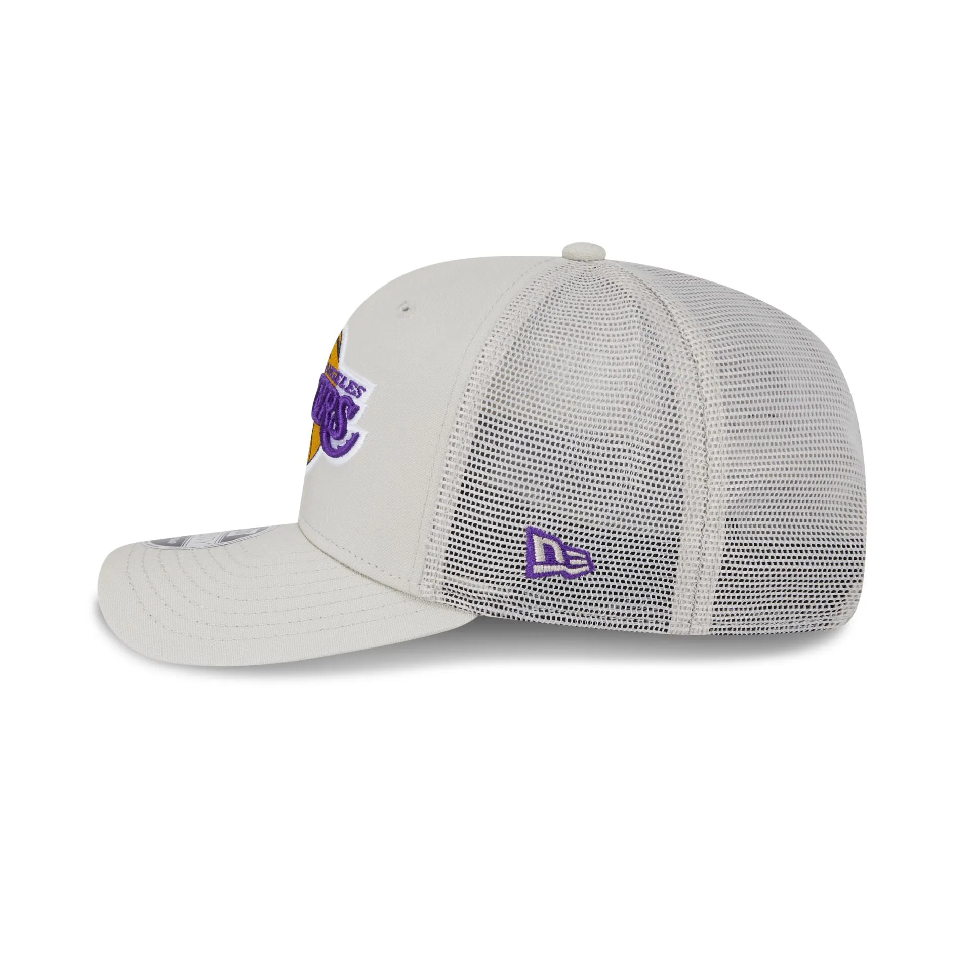 Los Angeles Lakers Canvas 9SEVENTY Trucker Hat sold by New Era product image thumbnail 4