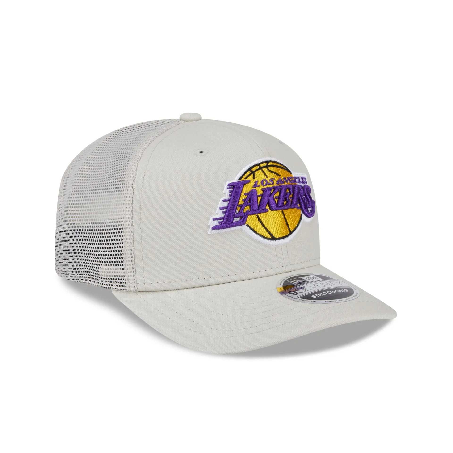 Los Angeles Lakers Canvas 9SEVENTY Trucker Hat sold by New Era product image thumbnail 3