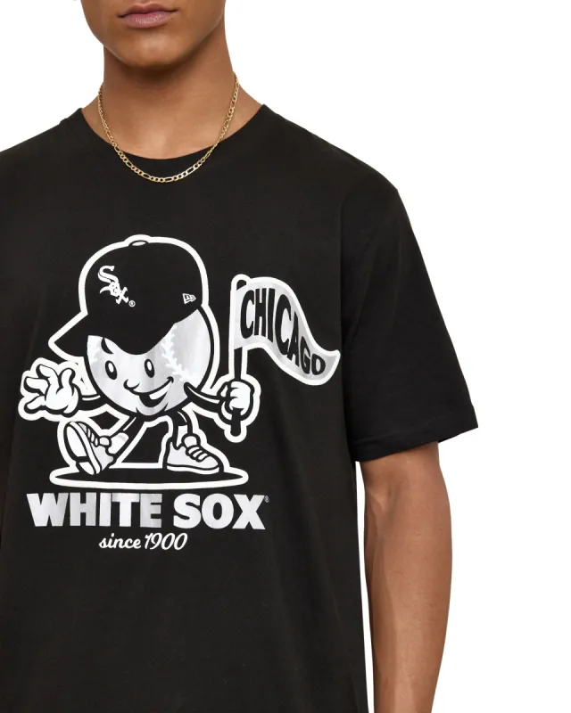 Chicago White Sox Court Sport Black T-Shirt sold by New Era