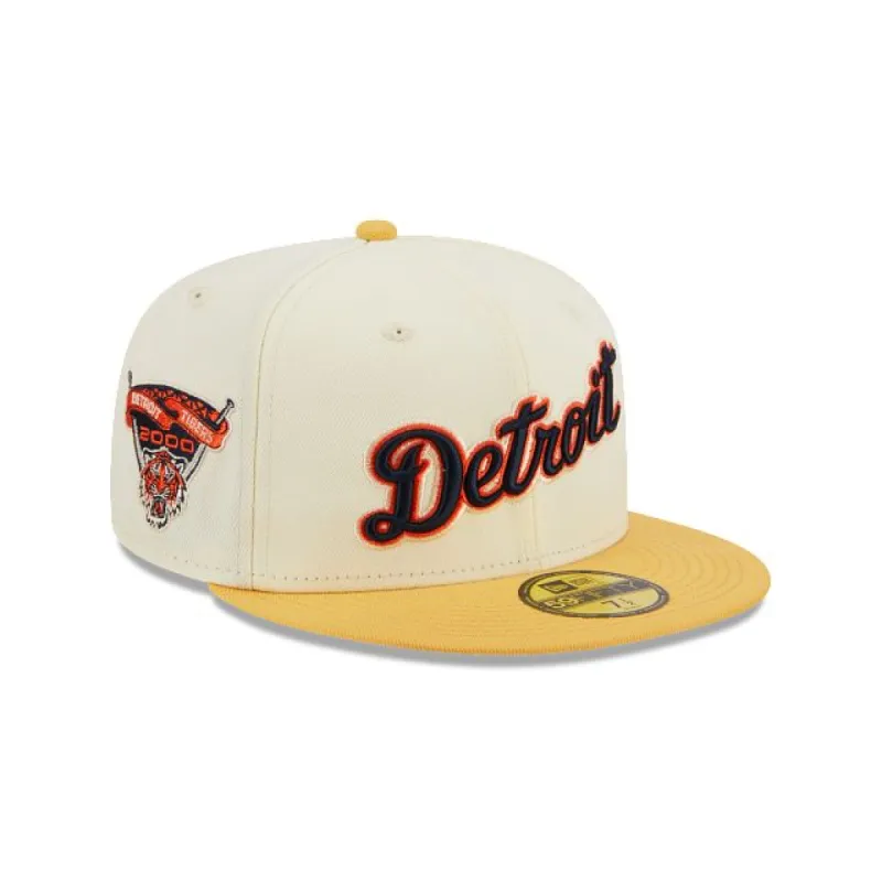 Detroit Tigers Cooperstown Chrome 59FIFTY Fitted Hat sold by New Era