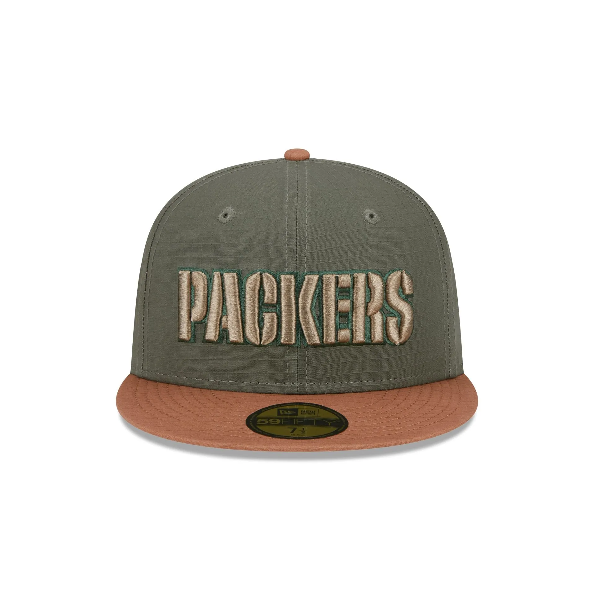 Green Bay Packers Ripstop 59FIFTY Fitted Hat sold by New Era product image thumbnail 2