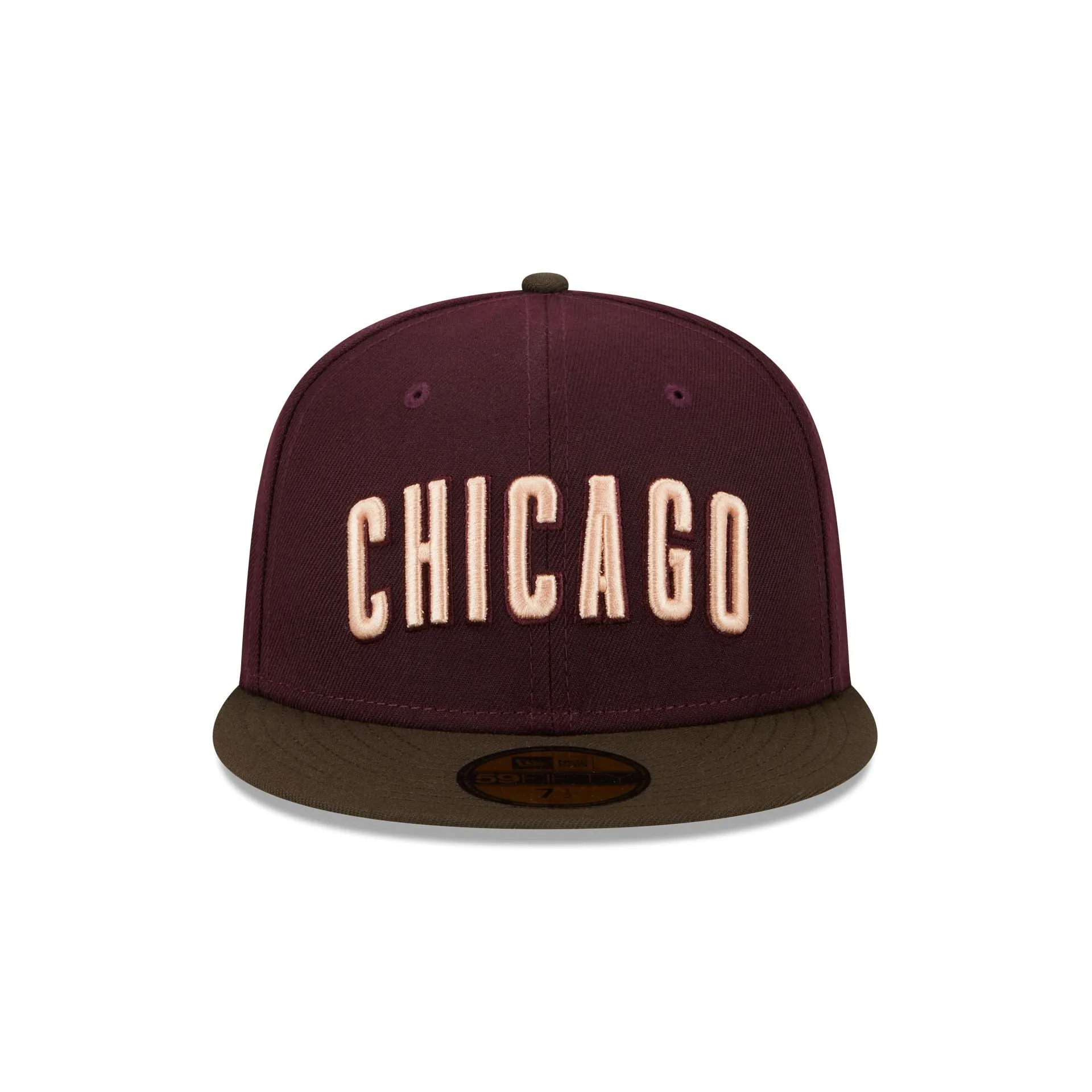 Chicago Cubs Berry Chocolate 59FIFTY Fitted Hat sold by New Era product image thumbnail 2