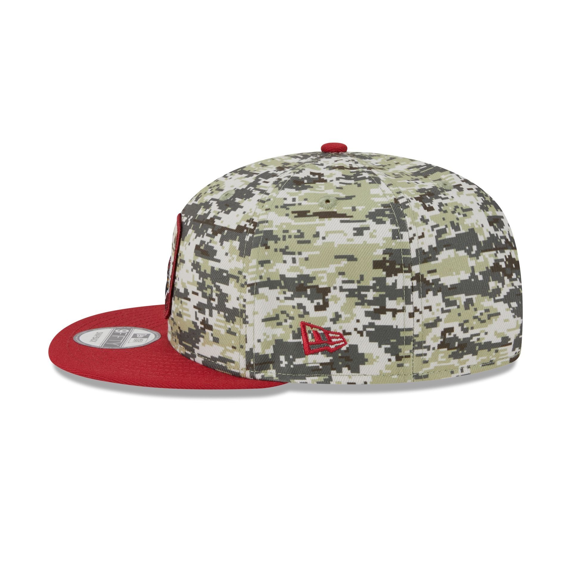 Arizona Cardinals 2023 Salute to Service Camo 9FIFTY Snapback Hat sold by New Era product image thumbnail 5