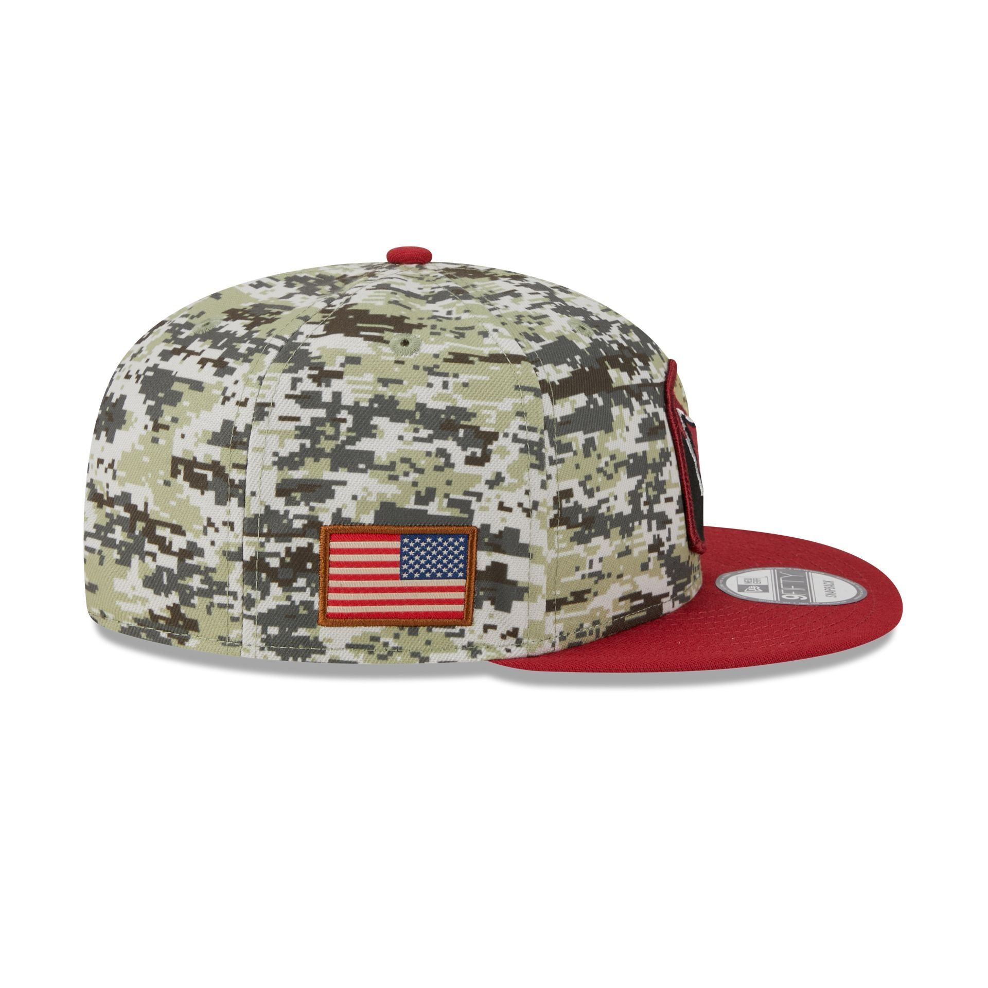 Arizona Cardinals 2023 Salute to Service Camo 9FIFTY Snapback Hat sold by New Era product image thumbnail 4