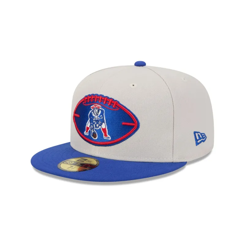 New England Patriots 2024 Historic Sideline 59FIFTY Fitted Hat sold by New Era