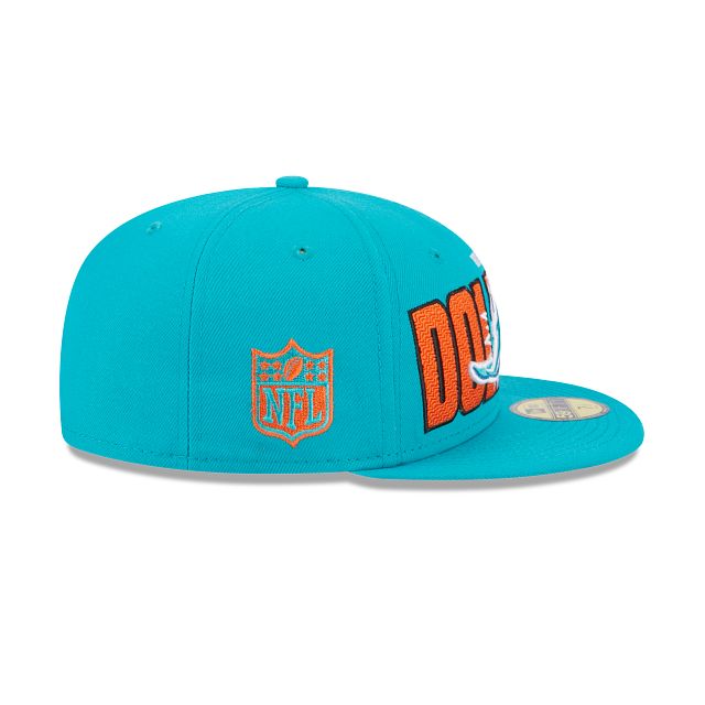 Miami Dolphins 2023 Draft Alt 59FIFTY Fitted Hat sold by New Era product image thumbnail 4