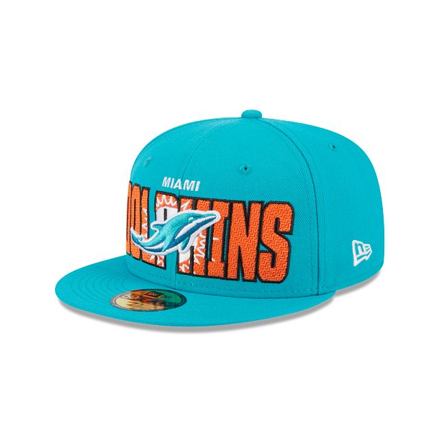 Miami Dolphins 2023 Draft Alt 59FIFTY Fitted Hat sold by New Era product image thumbnail 3