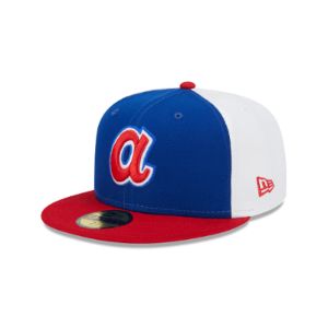 Atlanta Braves Throwback 59FIFTY Fitted Hat sold by New Era