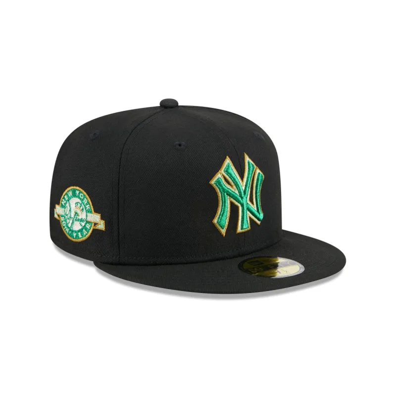 New York Yankees Metallic Green Pop 59FIFTY Fitted Hat sold by New Era