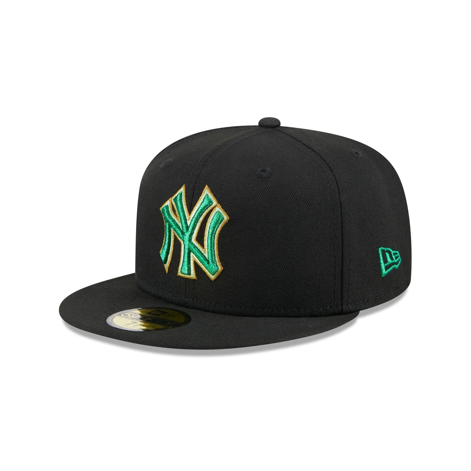New York Yankees Metallic Green Pop 59FIFTY Fitted Hat sold by New Era product image thumbnail 3