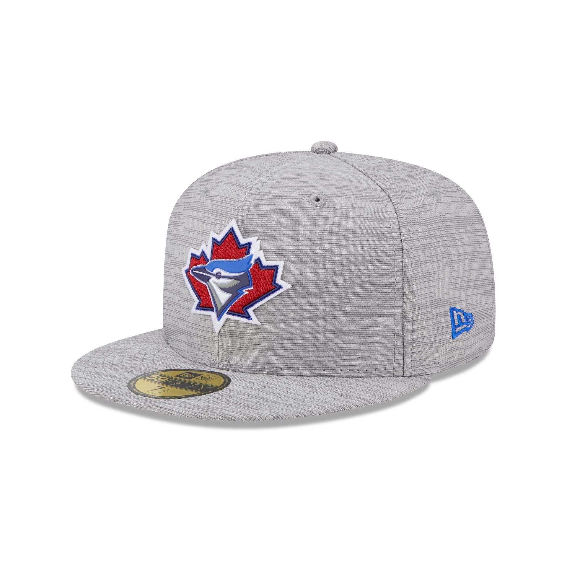 Toronto Blue Jays 2023 Clubhouse Gray 59FIFTY Fitted Hat sold by New Era