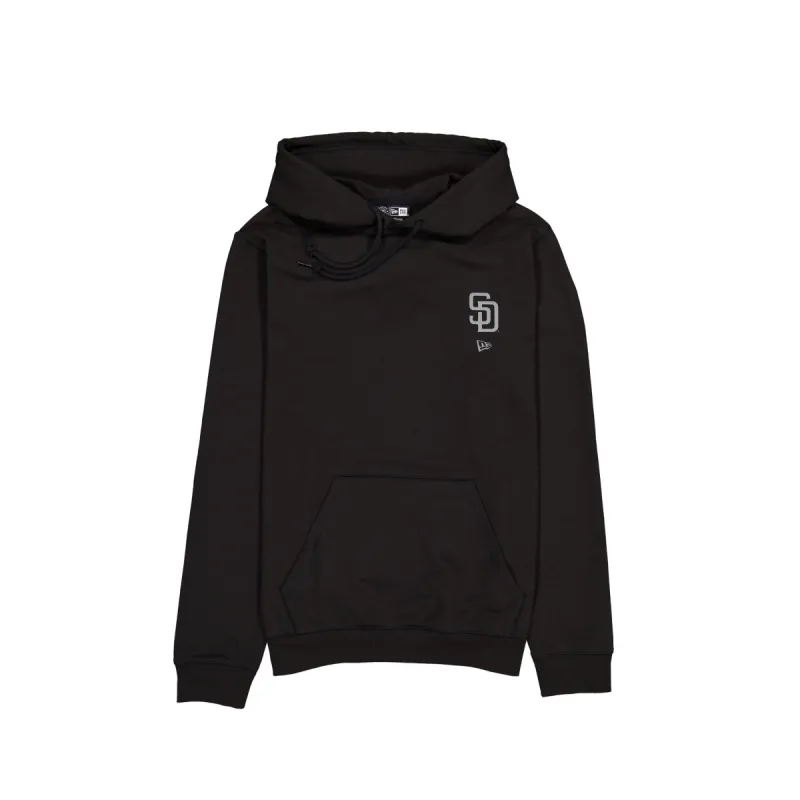 San Diego Padres Logo Essentials Tonal Black Hoodie sold by New Era
