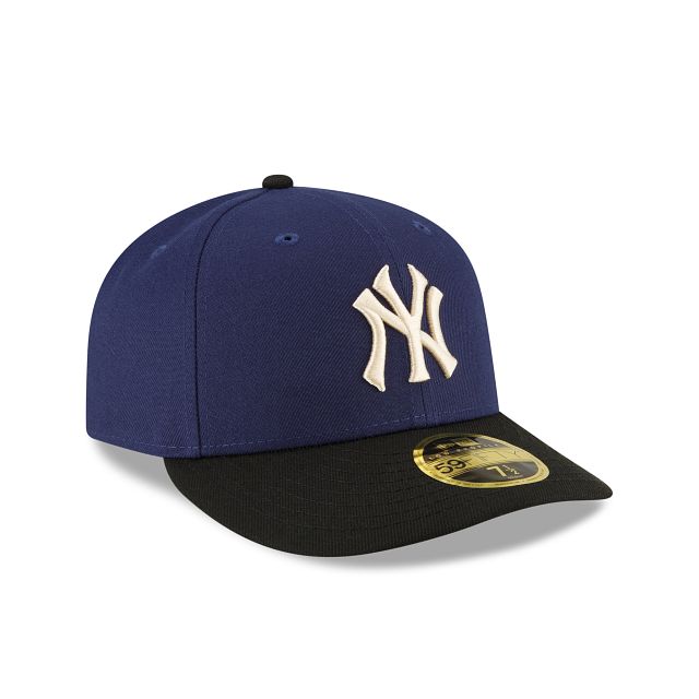 New York Yankees Navy Low Profile 59FIFTY Fitted Hat sold by New Era product image thumbnail 3