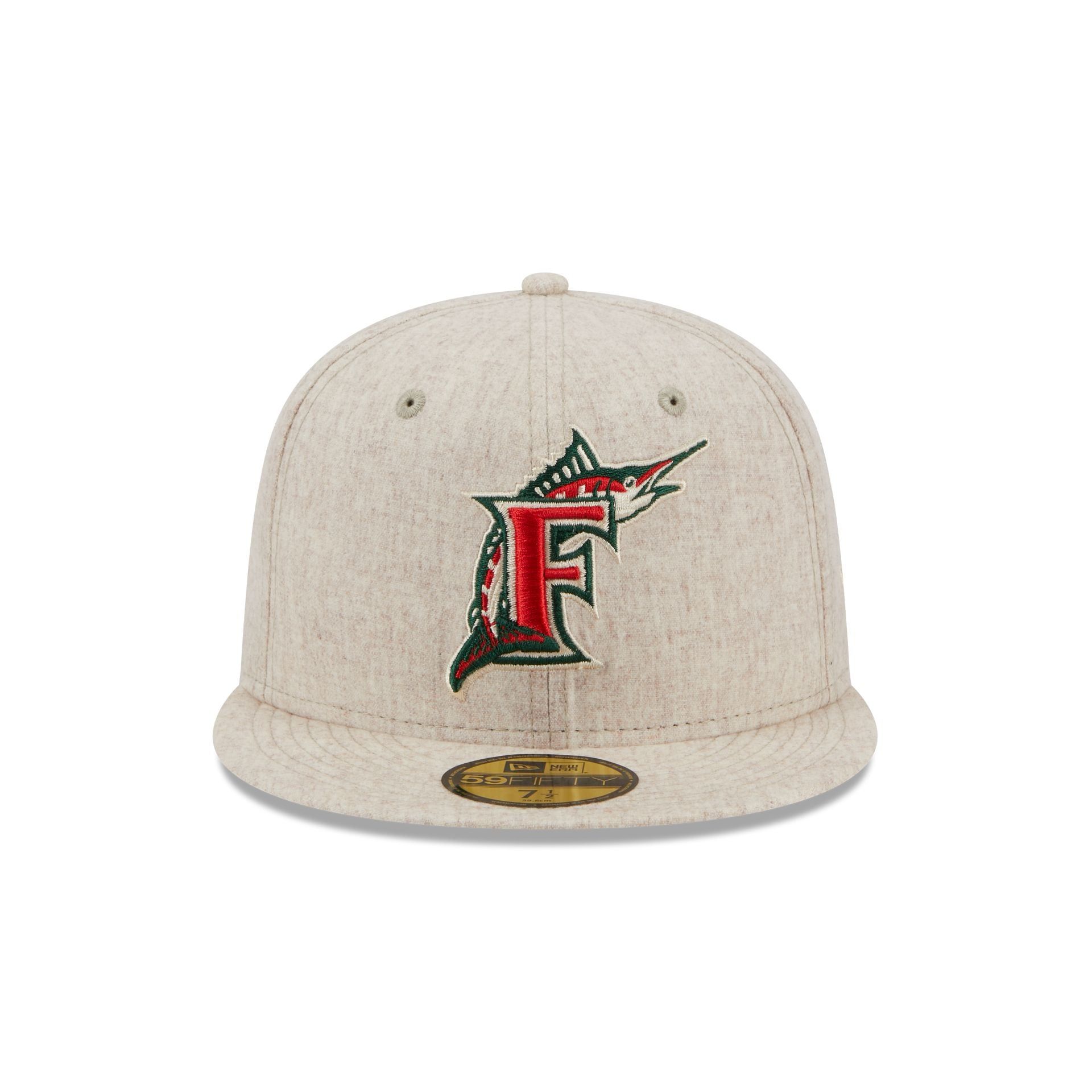 Miami Marlins Wool Plaid 59FIFTY Fitted Hat sold by New Era product image thumbnail 2