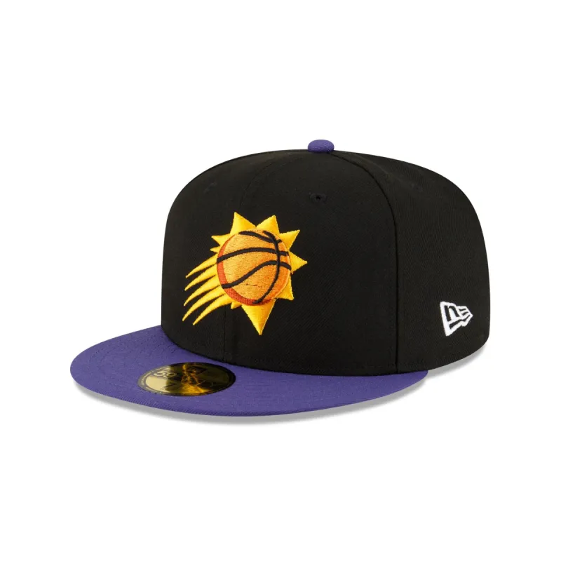 Phoenix Suns Basic Two Tone 59FIFTY Fitted Hat made by New Era