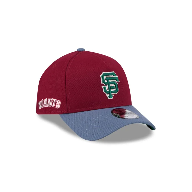 San Francisco Giants Cherry 9FORTY A-Frame Snapback Hat sold by New Era