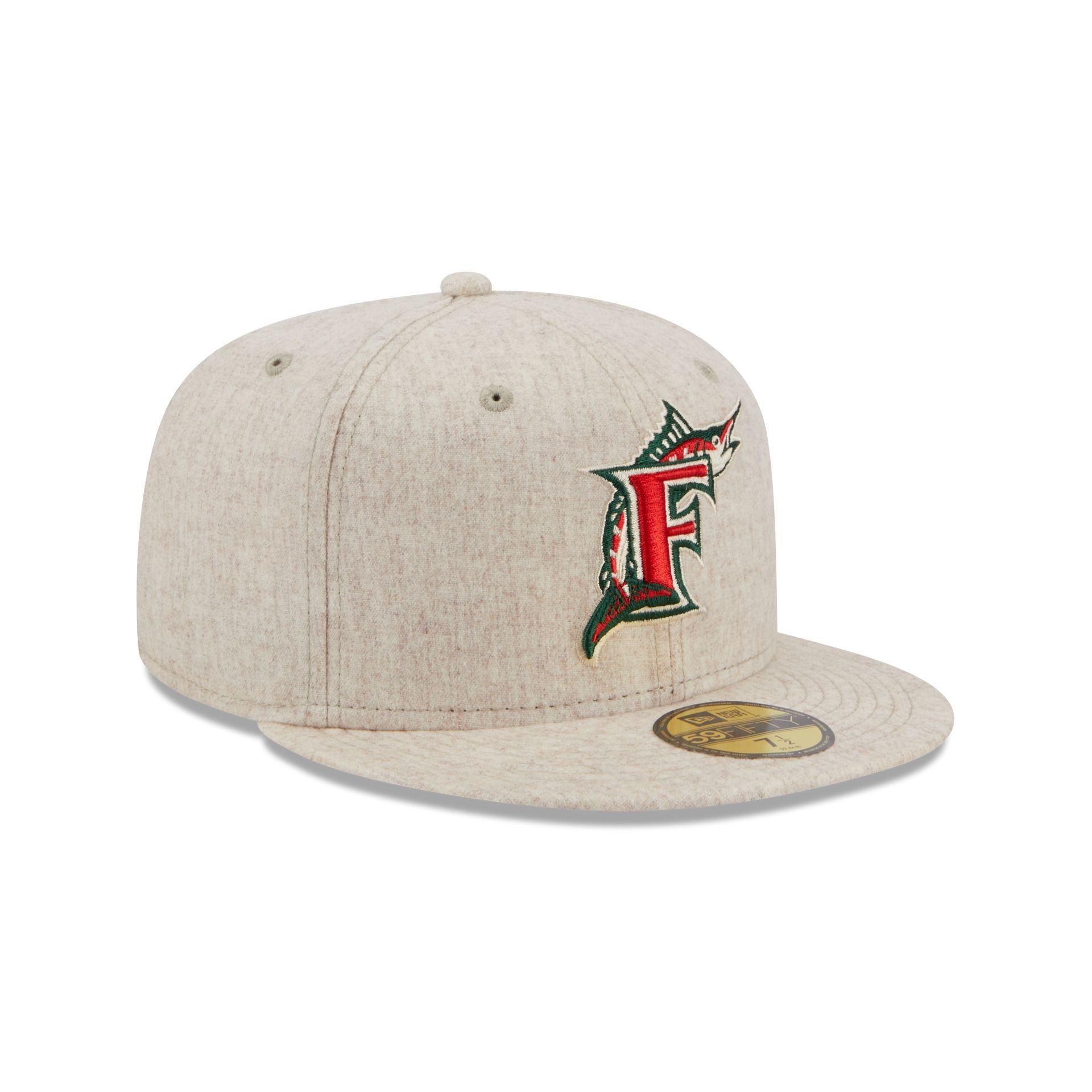 Miami Marlins Wool Plaid 59FIFTY Fitted Hat sold by New Era product image thumbnail 3