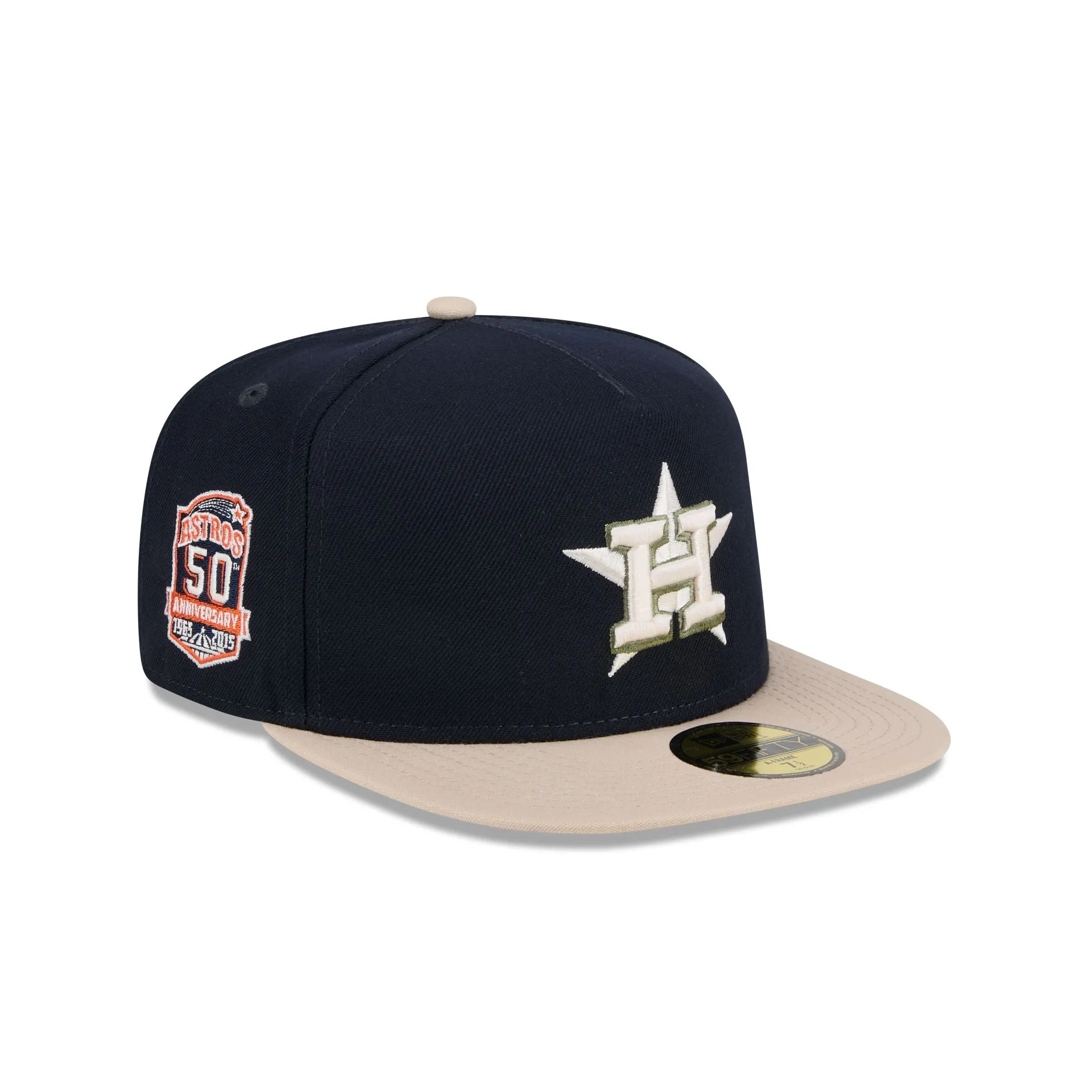 Houston Astros Canvas 59FIFTY A-Frame Fitted Hat sold by New Era