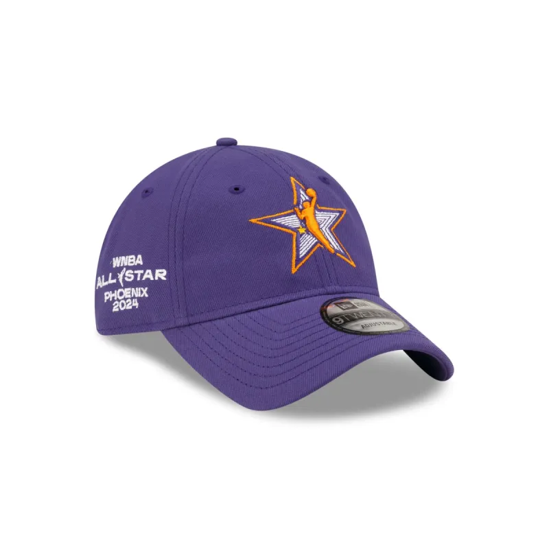 2024 WNBA All-Star Game Purple 9TWENTY Adjustable Hat sold by New Era
