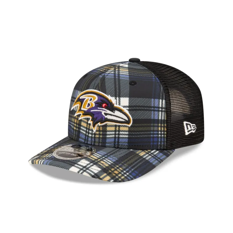 Baltimore Ravens 2024 Sideline Statement 9SEVENTY Stretch-Snap Hat sold by New Era