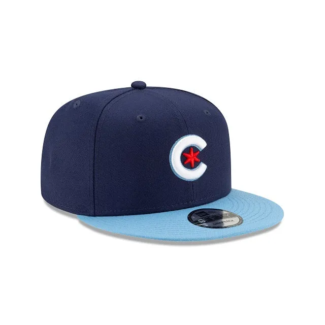 Chicago Cubs City Connect 9FIFTY Snapback Hat sold by New Era product image thumbnail 3
