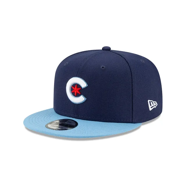 Chicago Cubs City Connect 9FIFTY Snapback Hat sold by New Era