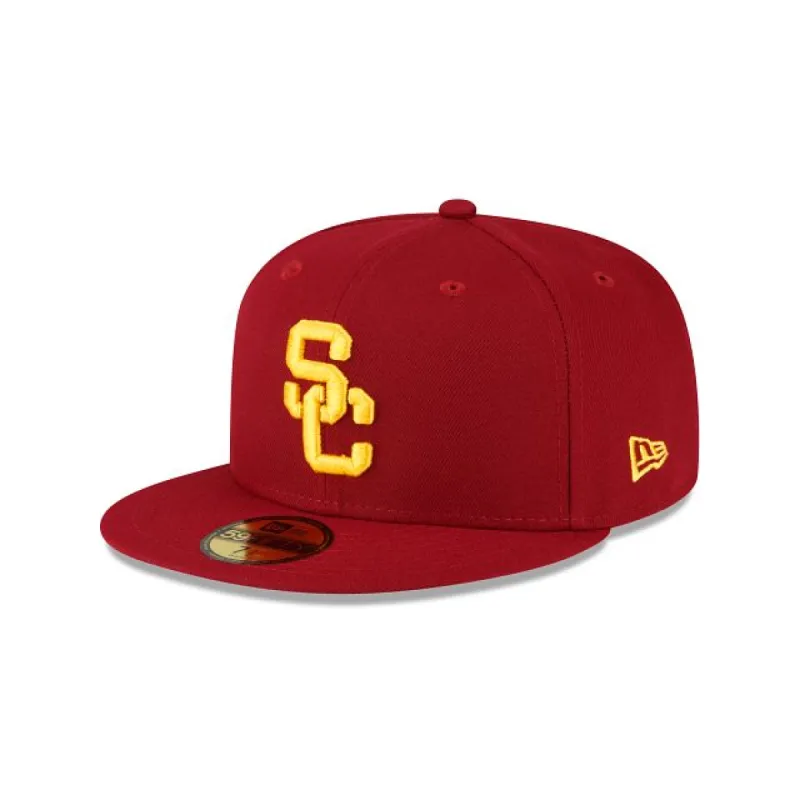 USC Trojans 59FIFTY Fitted Hat made by New Era