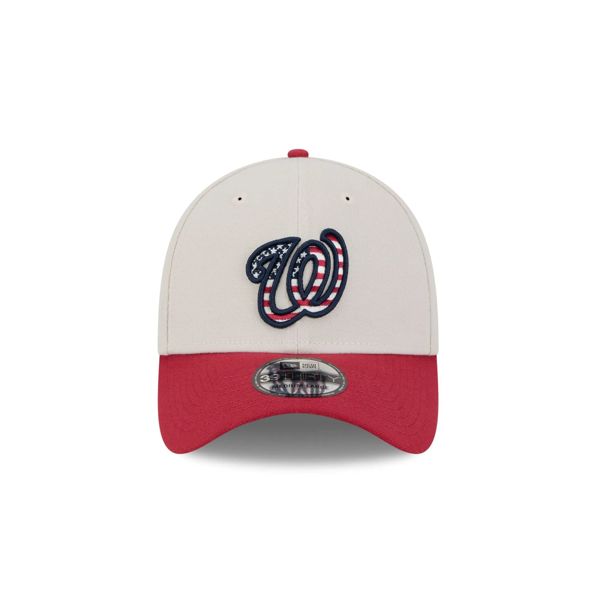 Washington Nationals Independence Day 2024 39THIRTY Stretch Fit Hat sold by New Era product image thumbnail 2