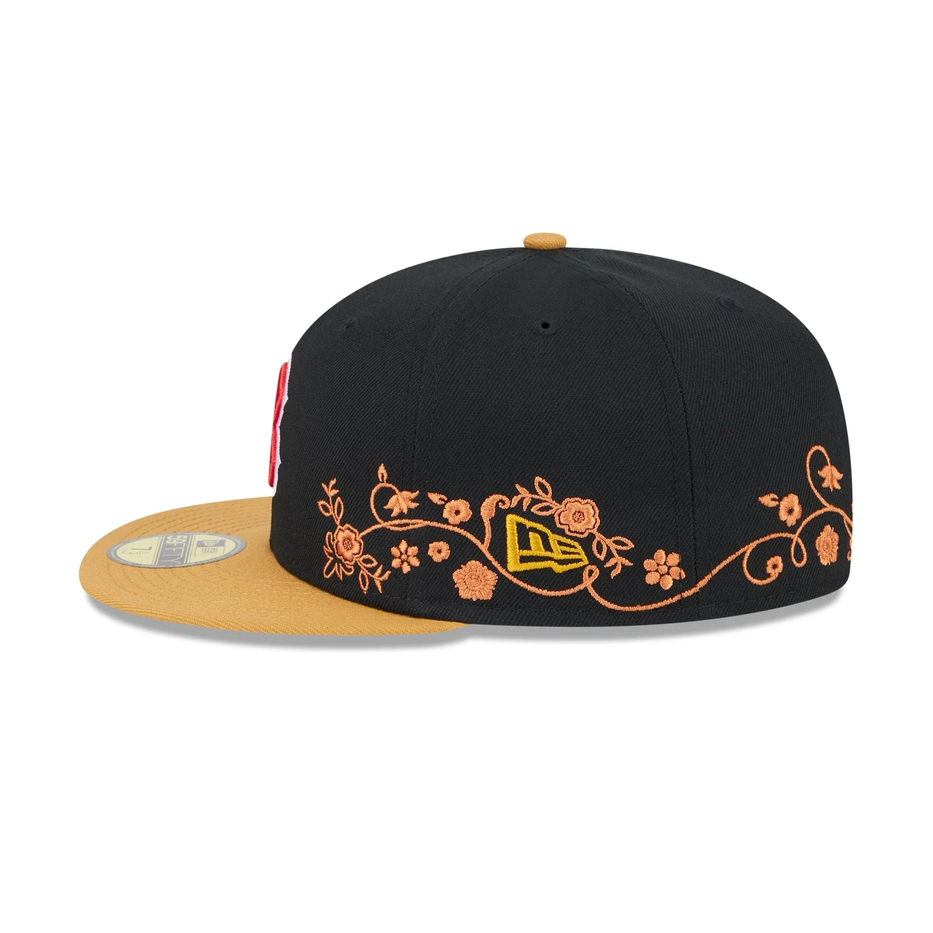 Boston Red Sox Floral Vine 59FIFTY Fitted Hat sold by New Era product image thumbnail 4