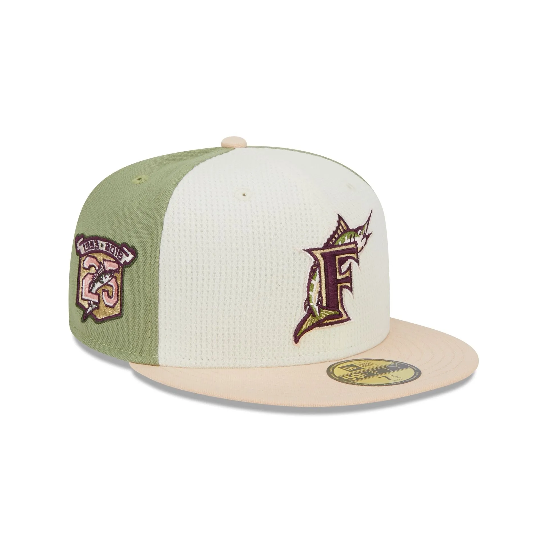 Miami Marlins Thermal Front 59FIFTY Fitted Hat sold by New Era