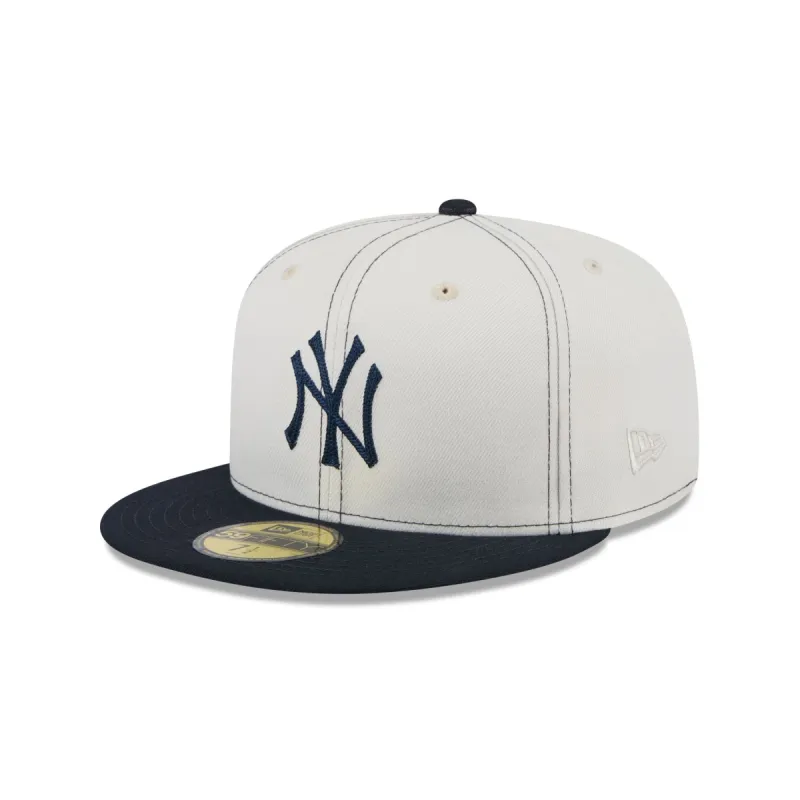 New York Yankees Sandy Linen 59FIFTY Fitted Hat sold by New Era