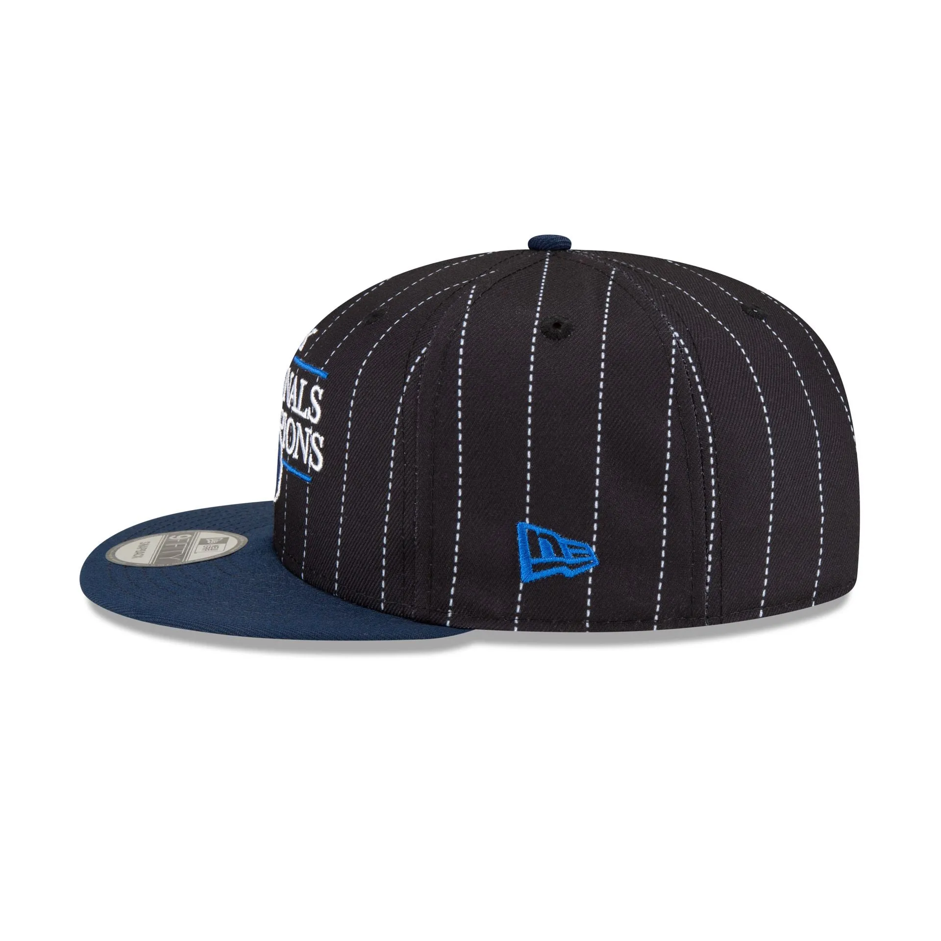 Just Caps NBA Champion Pinstripe Dallas Mavericks 9FIFTY Snapback Hat sold by New Era product image thumbnail 5
